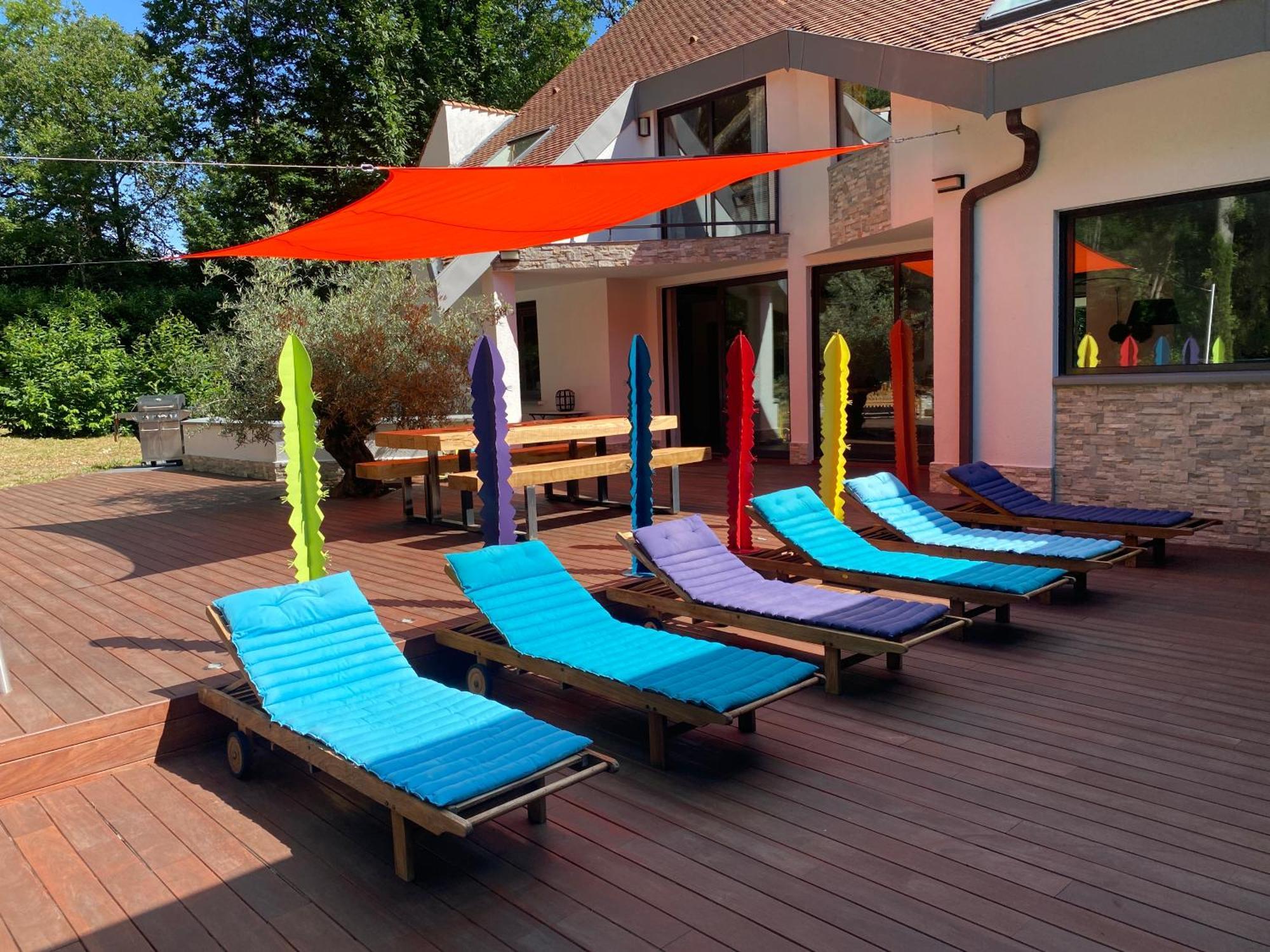 Somptueuse Villa D'Architecte Rochefort-en-Yvelines 外观 照片